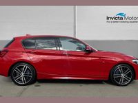 Used BMW 118 M Sport 136 HP (100 kW) 2019 Red Hatchback