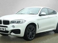 Used BMW X6 M Sport 258 HP (189 kW) 2018 White SUV
