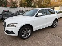 Used Audi Q5 S-line plus 190 HP (139 kW) 2015 White SUV