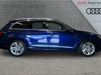 Used Audi Q7 S-Line 281 HP (206 kW) 2022 Blue SUV