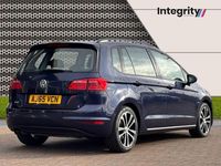 Used VW Golf Sportsvan SE 125 HP (91 kW) 2015 Blue MPV