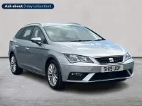 Used Seat Leon ST SE Dynamic 115 HP (84 kW) 2019 Silver Estate
