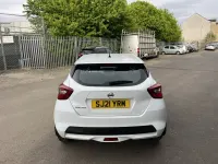 Used Nissan Micra Acenta 92 HP (67 kW) 2021 White Hatchback