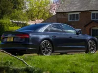 Usado Audi A8 Comfort 2014 Azul Sedan
