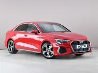 Used Audi A3 S-Line 110 HP (80 kW) 2021 Red Sedan