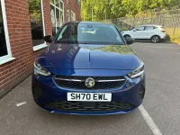 Used Vauxhall Corsa-e 100 kW (136 HP) 2020 Blue Hatchback