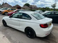 Used BMW 218 Sport Line 2015 White Coupe