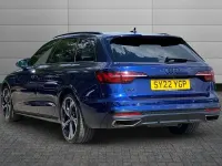 Used Audi A4 Black Edition 265 HP (194 kW) 2022 Blue Estate