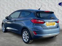 Used Ford Fiesta Trend 100 HP (73 kW) 2022 Blue Hatchback