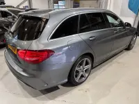 Używany Mercedes C220 AMG line 170 KM (125 kW) 2018 Szary Kombi