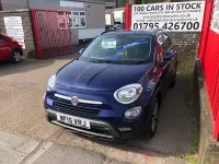 Used Fiat 500X Cross 120 HP (88 kW) 2015 Blue SUV