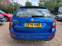 Used Skoda Octavia Elegance 140 HP (102 kW) 2014 Blue Estate