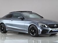 Used Mercedes C300 AMG Line Premium Plus 258 HP (189 kW) 2019 Grey Coupe