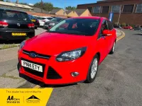 Used Ford Focus Titanium 125 HP (91 kW) 2014 Red