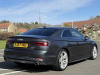 Used Audi A5 S-Line 252 HP (185 kW) 2017 Grey Coupe