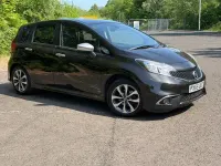 Used Nissan Note N-TEC 80 HP (58 kW) 2015 Black Hatchback