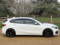Used BMW 116 Sport Line 2020 White Hatchback