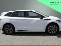 Used Skoda Enyaq iV SportLine 194 kW (265 HP) 2023 White SUV