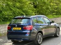 Begagnad BMW X3 2014 Blå SUV