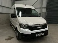 Used MAN TGE 140 HP (102 kW) 2020 White Van