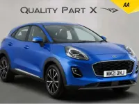 Used Ford Puma Titanium 125 HP (91 kW) 2021 Blue SUV