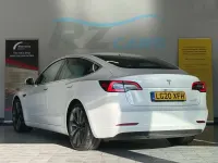 Used Tesla Model 3 Performance 82 kW (112 HP) 2020 White Sedan