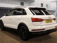 Used Audi Q3 Black Edition 150 HP (110 kW) 2018 White SUV