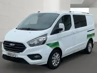 Used Ford Transit Custom Limited 130 HP (95 kW) 2021 White Estate