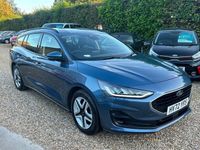 Used Ford Focus Zetec 120 HP (88 kW) 2022 Blue Estate