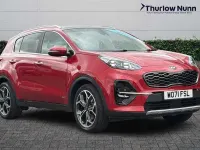 Used Kia Sportage GT-Line S 177 HP (130 kW) 2021 Red SUV