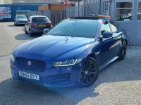 Used Jaguar XE R-Sport 180 HP (132 kW) 2016 Blue Sedan