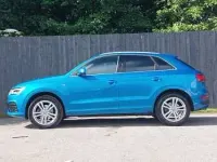 Used Audi Q3 S-Line 150 HP (110 kW) 2016 Blue SUV