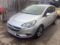 Used Vauxhall Corsa SRi 89 HP (65 kW) 2015 Silver Hatchback