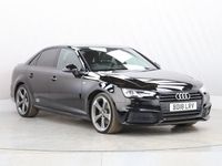 Used Audi A4 Black Edition 150 HP (110 kW) 2018 Black Sedan