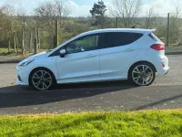 Usado Ford Fiesta ST-Line X 140 CV (102 kW) 2020 Blanco Utilitario