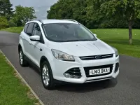 Used Ford Kuga Titanium 150 HP (110 kW) 2013 White SUV