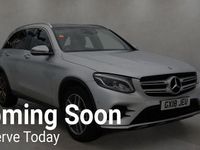 Used Mercedes GLC220 AMG Line Premium 2018 Silver Estate
