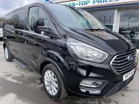 Used Ford Tourneo Custom Titanium 128 HP (94 kW) 2021 Black Van
