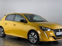 Used Peugeot 208 Allure+ 102 HP (75 kW) 2023 Yellow Hatchback