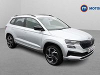 Used Skoda Karoq SportLine 150 HP (110 kW) 2024 Silver SUV
