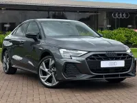 Ny Audi A3 Black Edition 2026 Grå Sedan