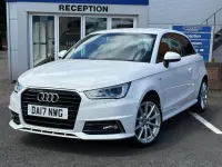 Used Audi A1 S-Line 2017 White Hatchback