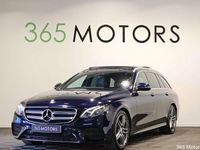 Begagnad Mercedes E220 AMG line 2016 Blå Kombi