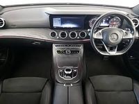 Used Mercedes E220 AMG line 194 HP (142 kW) 2018 Grey Sedan