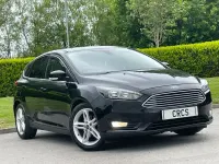 Used Ford Focus Zetec 125 HP (91 kW) 2016 Black Hatchback