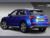 Used Audi Q5 S-Line 200 HP (147 kW) 2022 Blue SUV