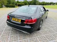 Used Mercedes E220 AMG line 2014 Black Sedan
