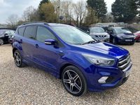 Used Ford Kuga ST-Line 150 HP (110 kW) 2017 Blue SUV