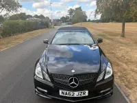Used Mercedes E220 2012 Black Cabriolet