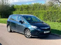 Used Vauxhall Zafira Design Edition 2016 Green MPV